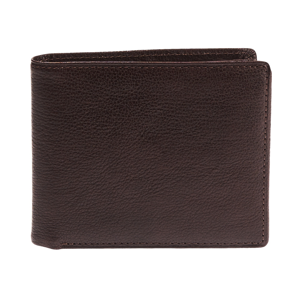 Портмоне Dr.Koffer из натуральной кожи коричневое