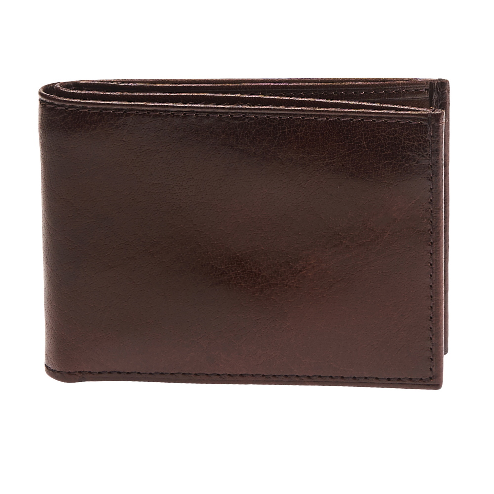 Портмоне Dr.Koffer из натуральной кожи коричневое