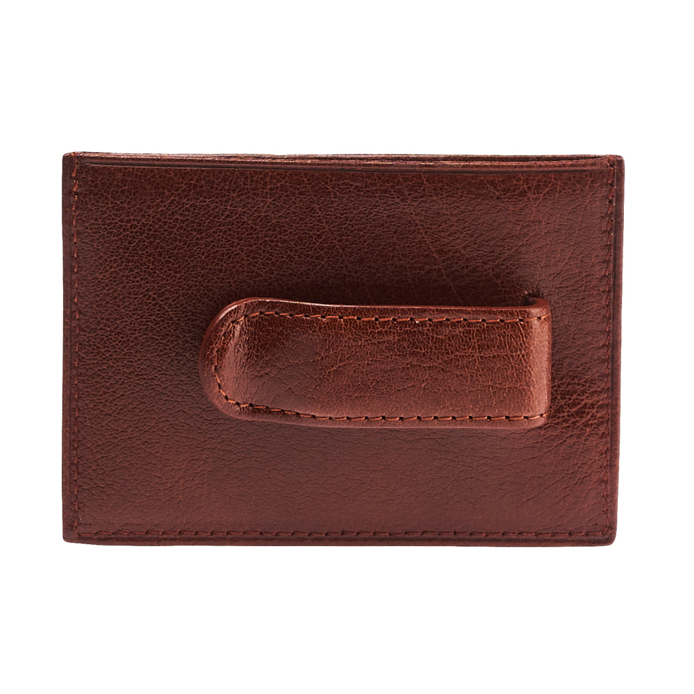 Визитница Dr.Koffer из натуральной кожи светло-коричневая