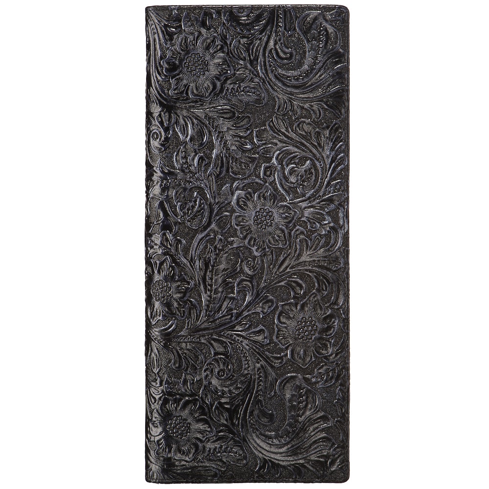 Визитница Dr.Koffer из натуральной кожи черная