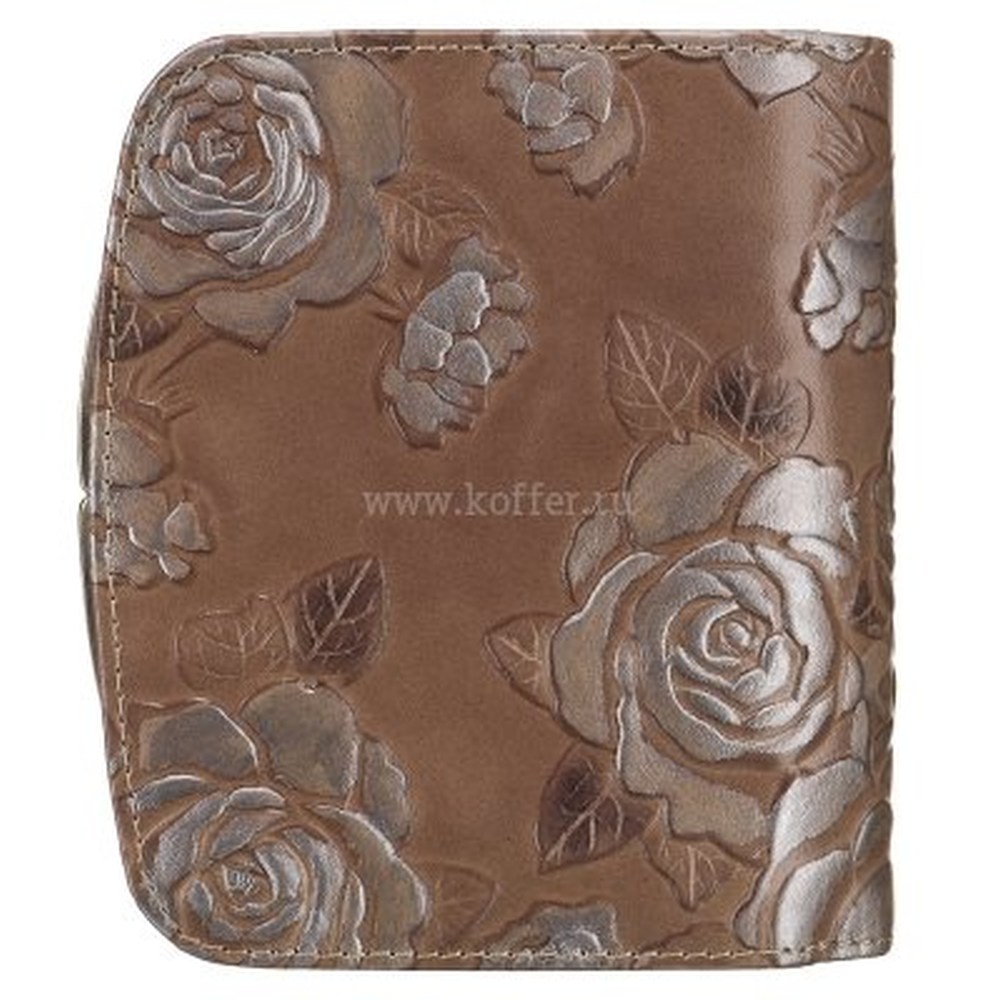 Кошелек  Dr.Koffer из натуральной кожи бежевый