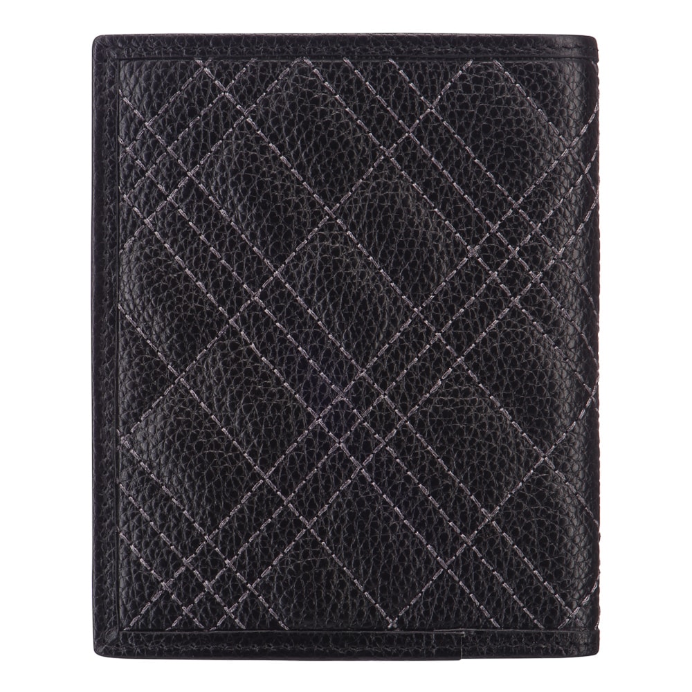 Портмоне Dr.Koffer из натуральной кожи черное