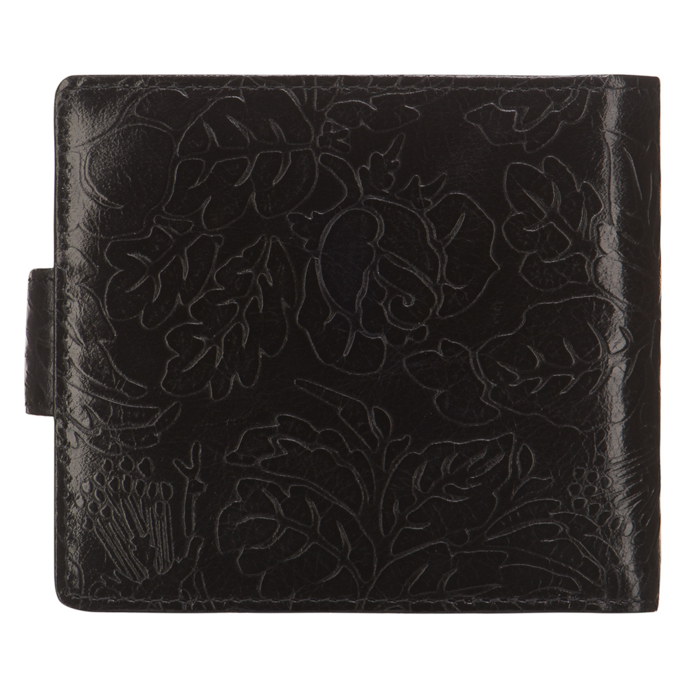 Портмоне Dr.Koffer из натуральной кожи черное