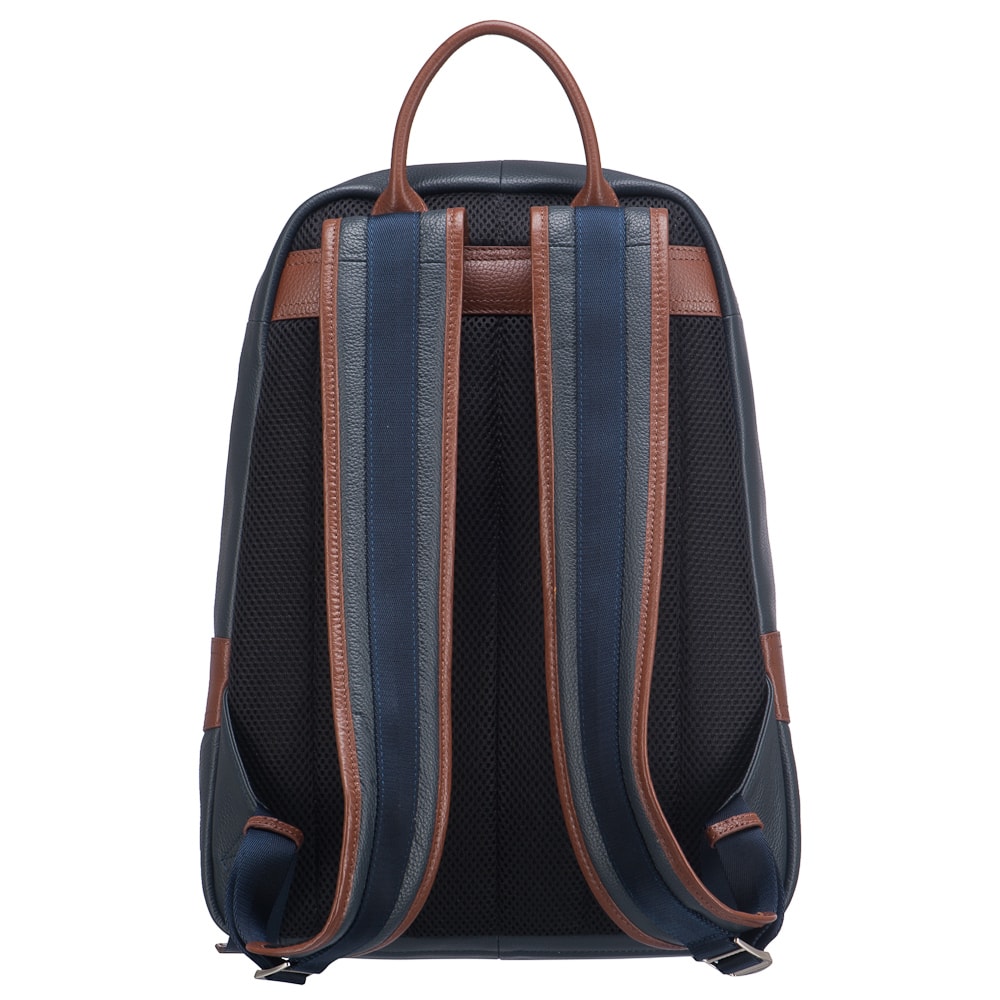 Рюкзак Dr.Koffer из натуральной кожи синий