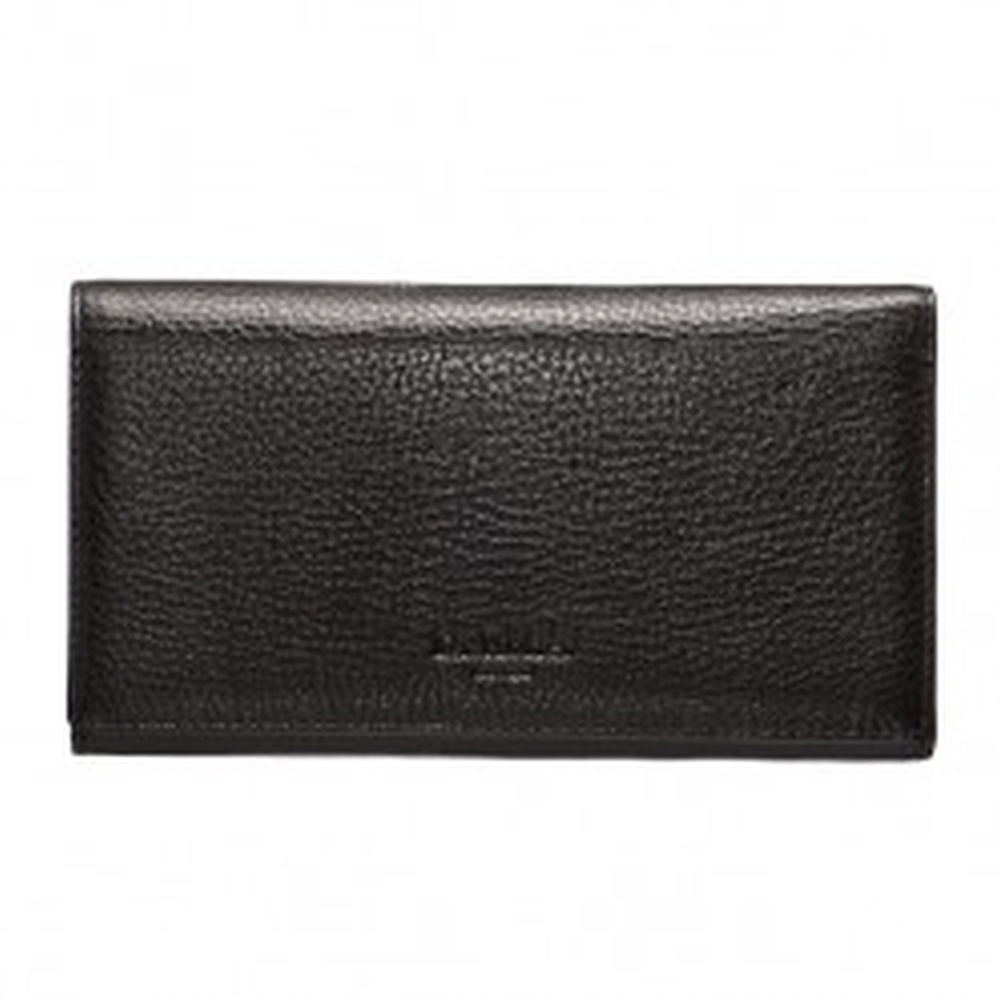 Портмоне Dr.Koffer из натуральной кожи черное