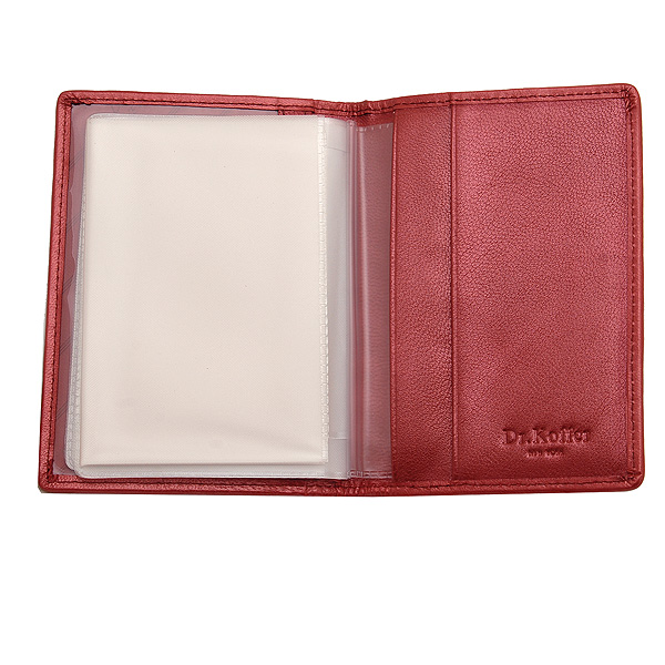 Обложка для автодокументов из натуральной кожи Dr. Koffer