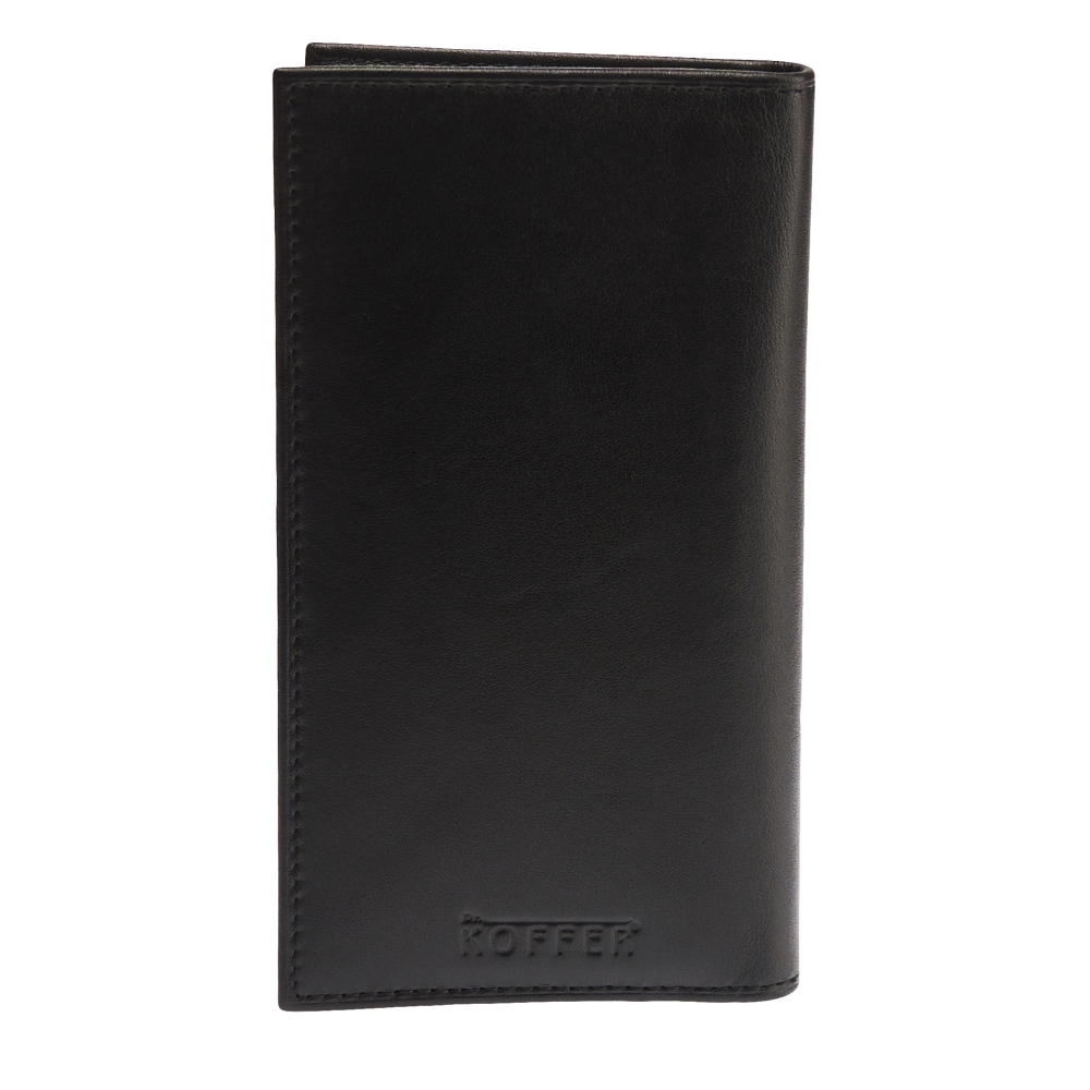Портмоне Dr.Koffer из натуральной кожи черное