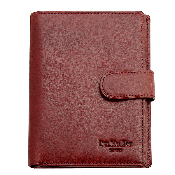 Обложка для паспорта/автодок из натуральной кожи Dr. Koffer
