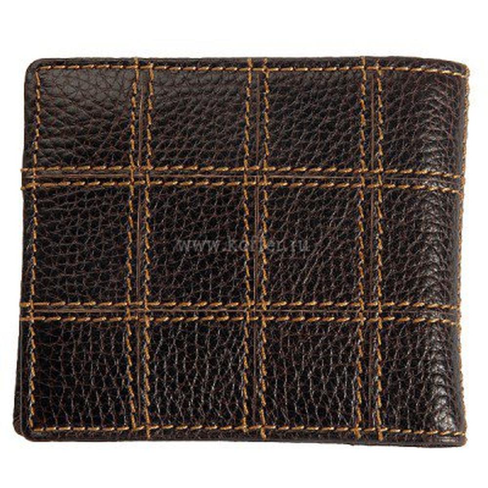 Портмоне Dr.Koffer из натуральной кожи коричневое