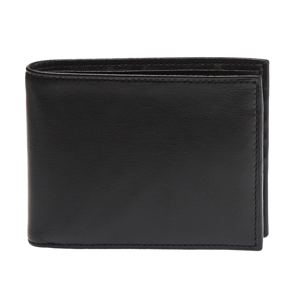 Портмоне Dr.Koffer из натуральной кожи черное