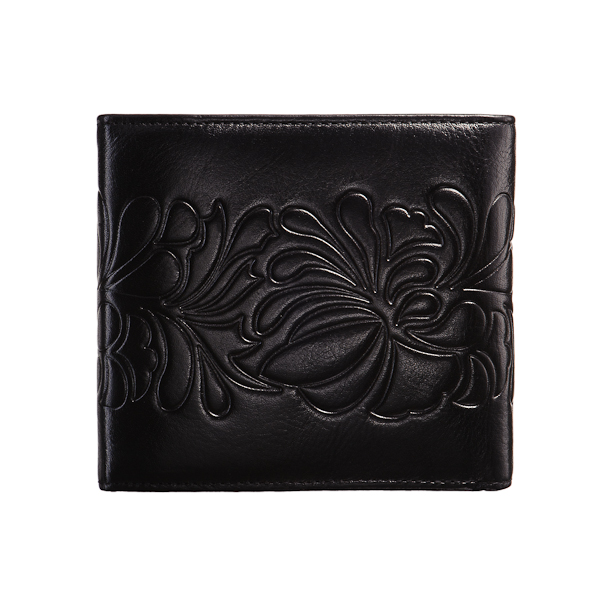 Портмоне Dr.Koffer из натуральной кожи черное