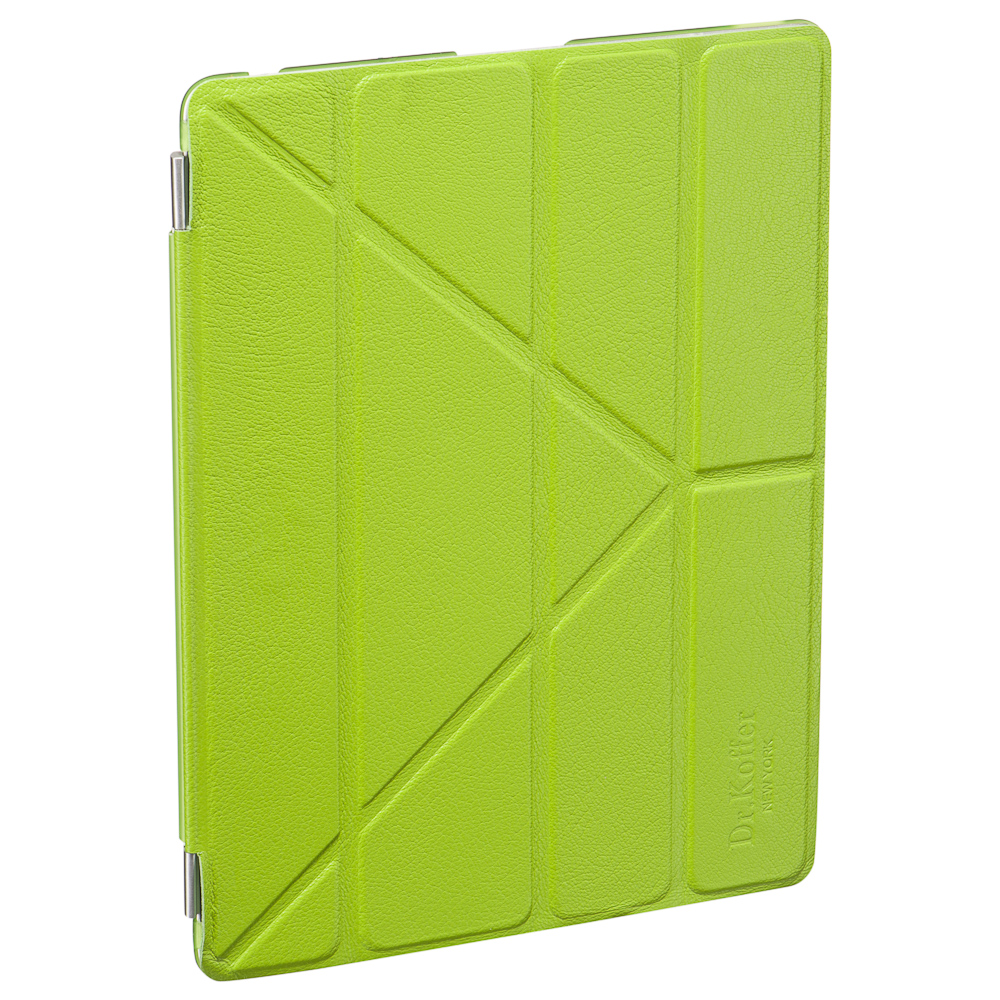 Др.Коффер X510369-170-65 чехол для iPad4_3_2, цвет зеленый