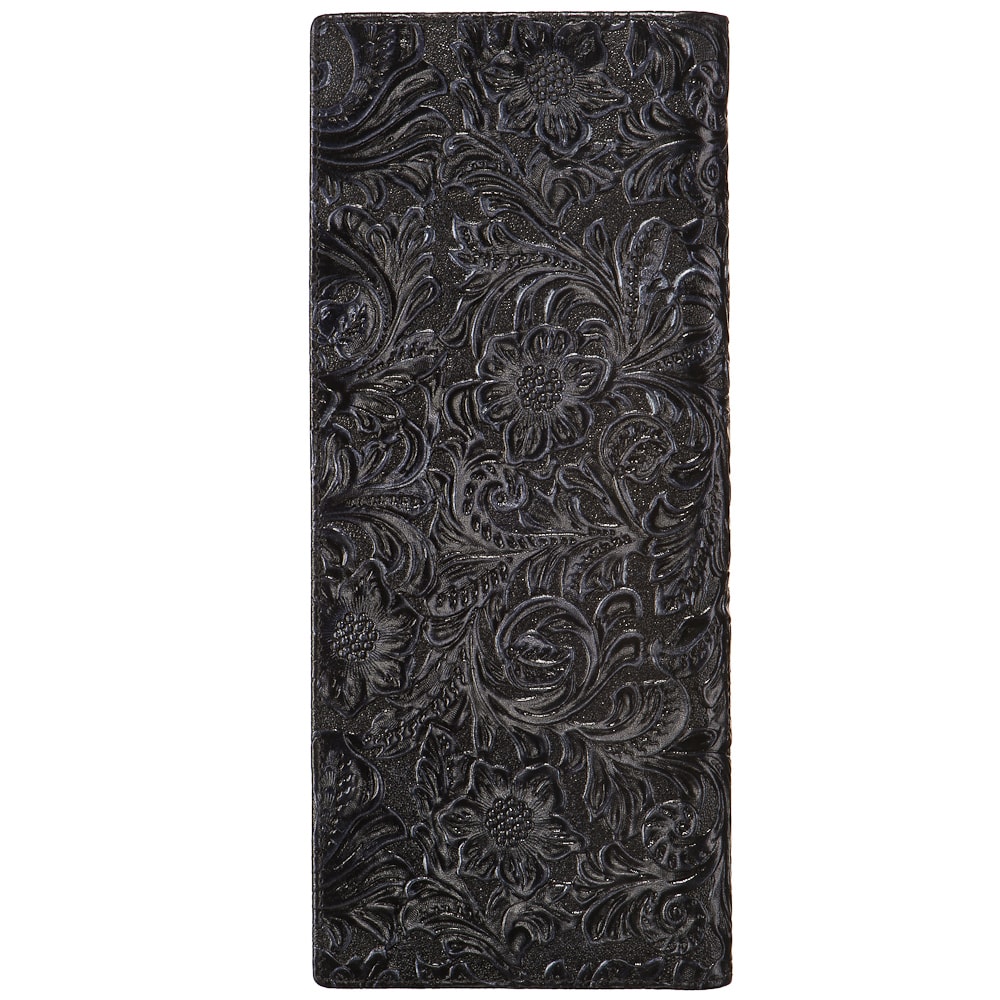 Визитница Dr.Koffer из натуральной кожи черная