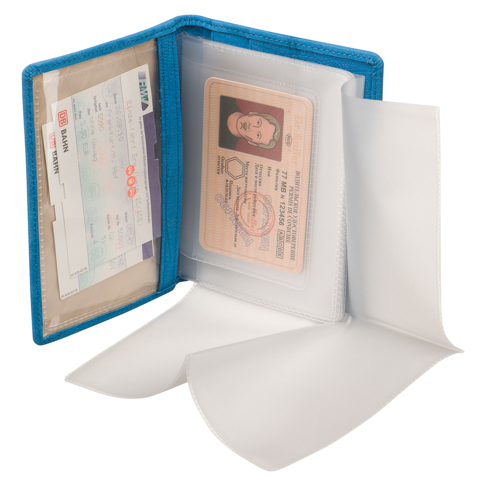 Обложка для автодокументов из натуральной кожи Dr. Koffer