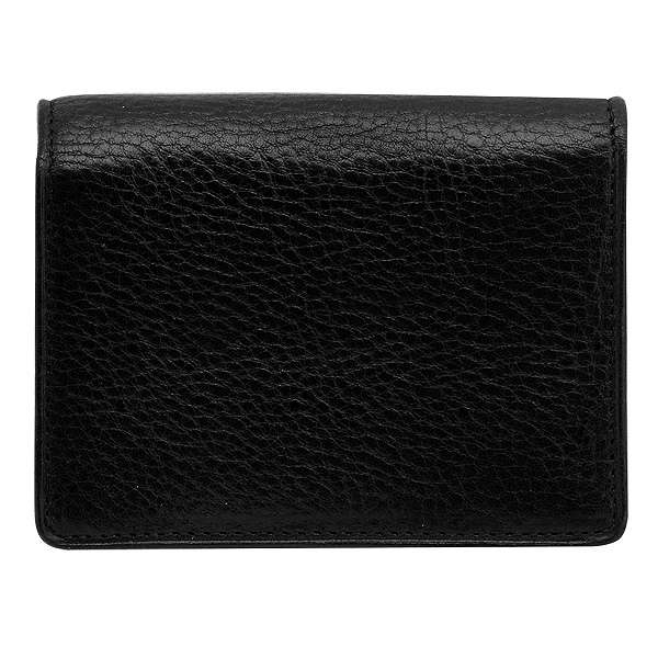 Визитница Dr.Koffer из натуральной кожи черная