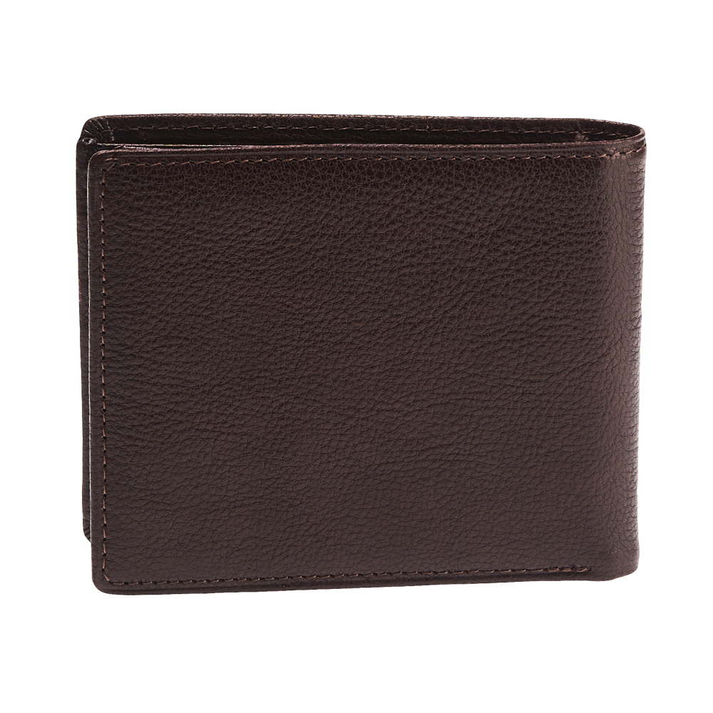 Портмоне Dr.Koffer из натуральной кожи коричневое