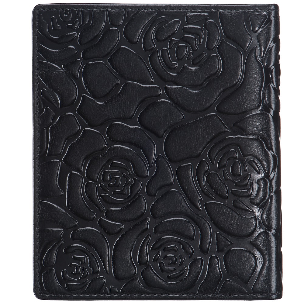 Визитница Dr.Koffer из натуральной кожи черная