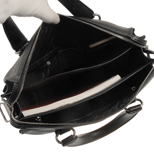 Черная сумка на съемном плечевом ремне Dr.Koffer M402210-90-04