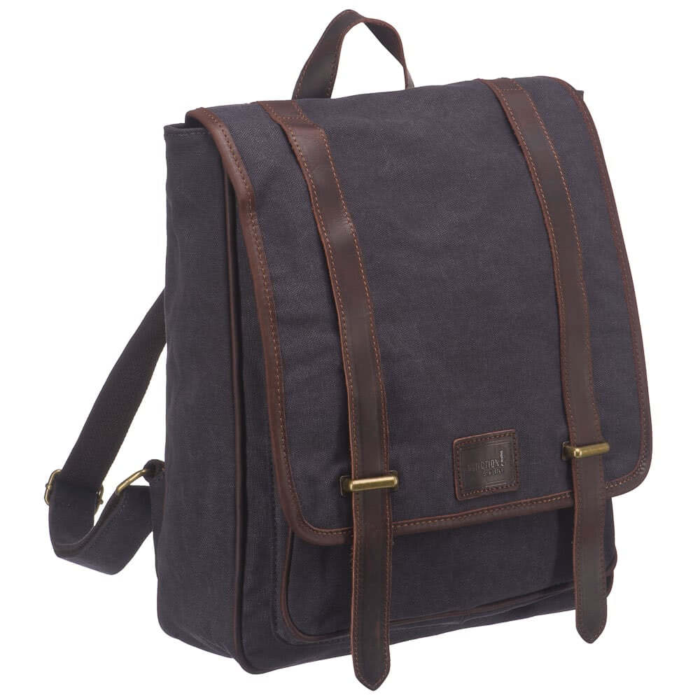 Рюкзак Dr.Koffer из натуральной кожи серый