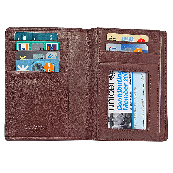 Обложка для паспорта/автодок из натуральной кожи Dr. Koffer