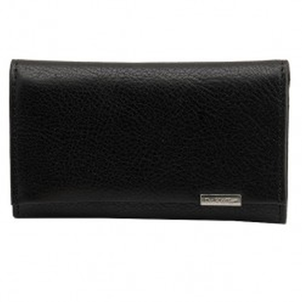 Ключница Dr.Koffer из натуральной кожи черная