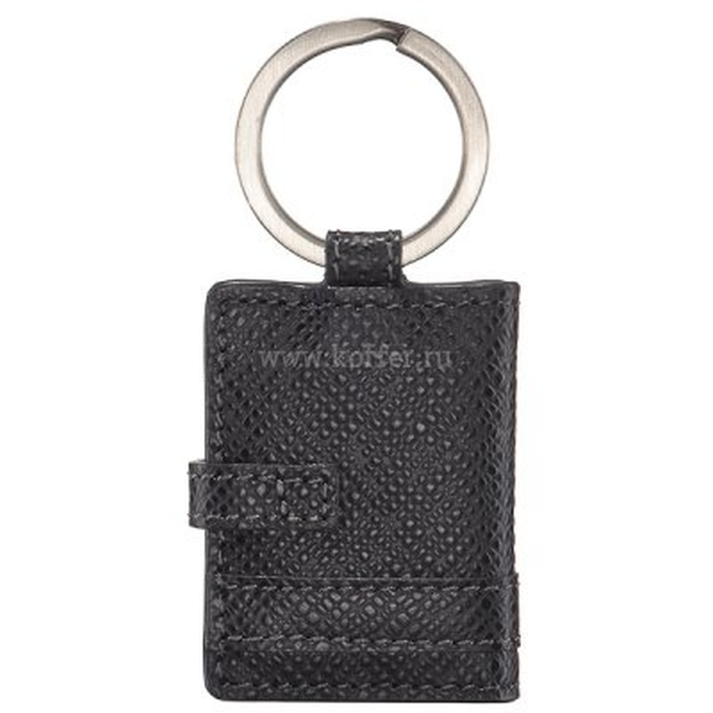 Брелок-обложка для фото черного цвета Dr.Koffer X510201-141-77