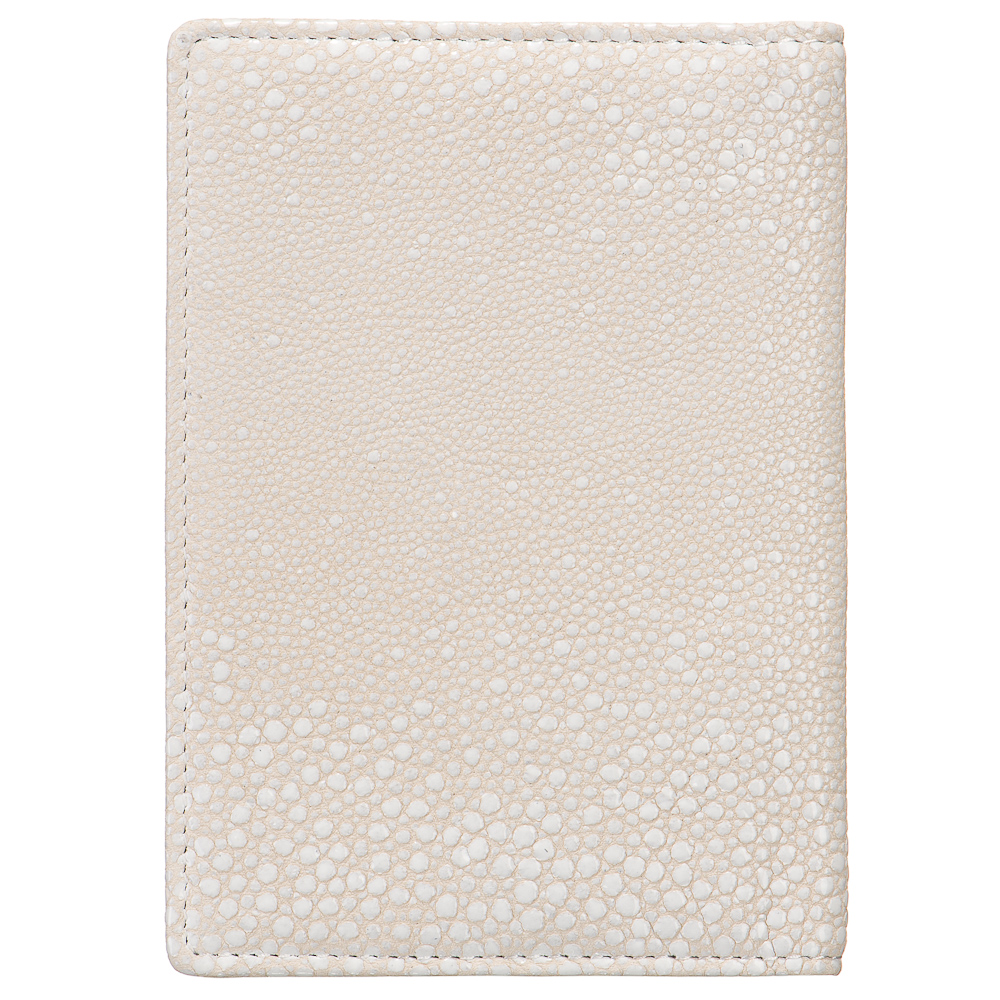 Градиентная обложка для паспорта белого цвета Dr.Koffer X510130-167-79