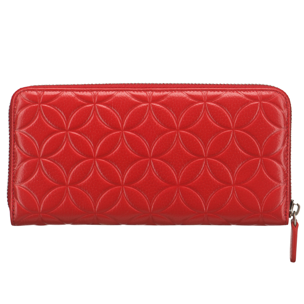 Портмоне Dr.Koffer из натуральной кожи красное