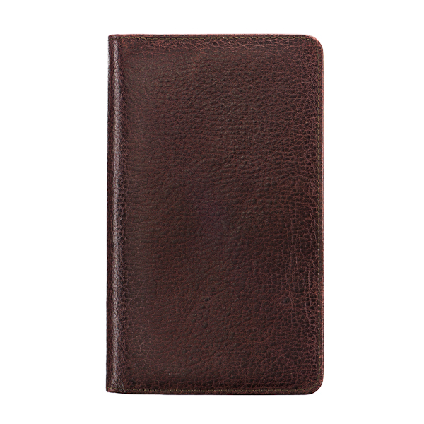 Визитница Dr.Koffer из натуральной кожи темно-коричневая