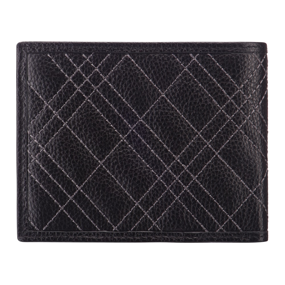 Портмоне Dr.Koffer из натуральной кожи черное