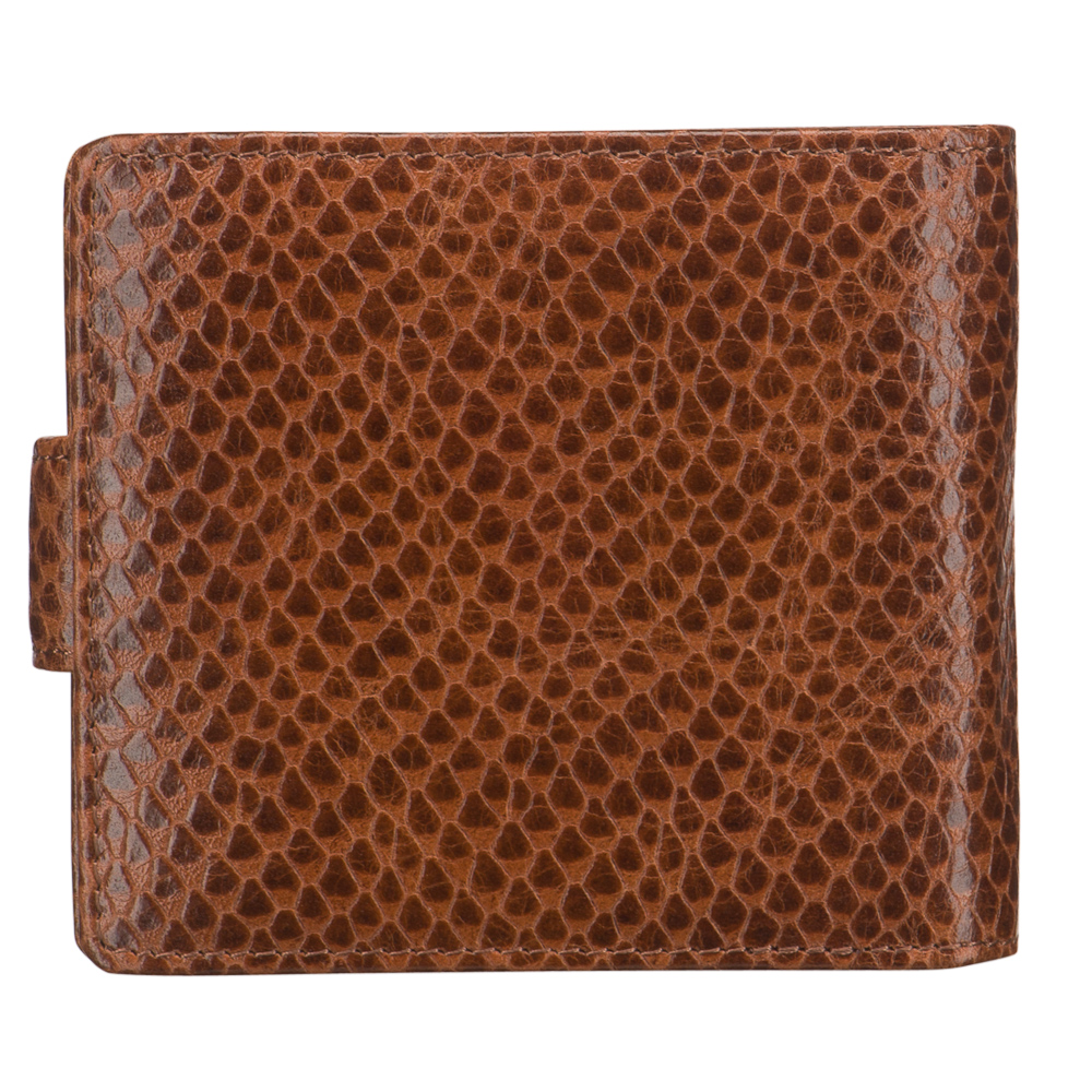 Портмоне Dr.Koffer из натуральной кожи коричневое