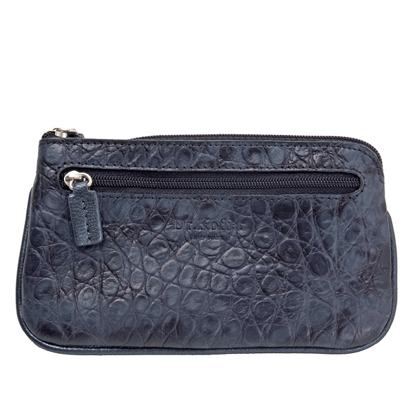 Оригинальная ключница с наружным карманом на молнии Dr.Koffer X510209-25-04