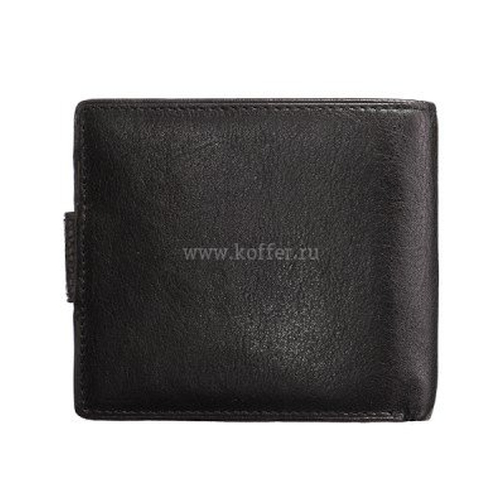 Портмоне Dr.Koffer из натуральной кожи черное