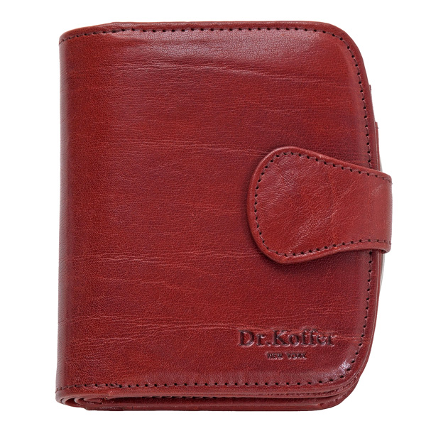 Кошелек Dr.Koffer из натуральной кожи коричневый