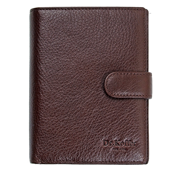 Обложка для паспорта/автодок из натуральной кожи Dr. Koffer