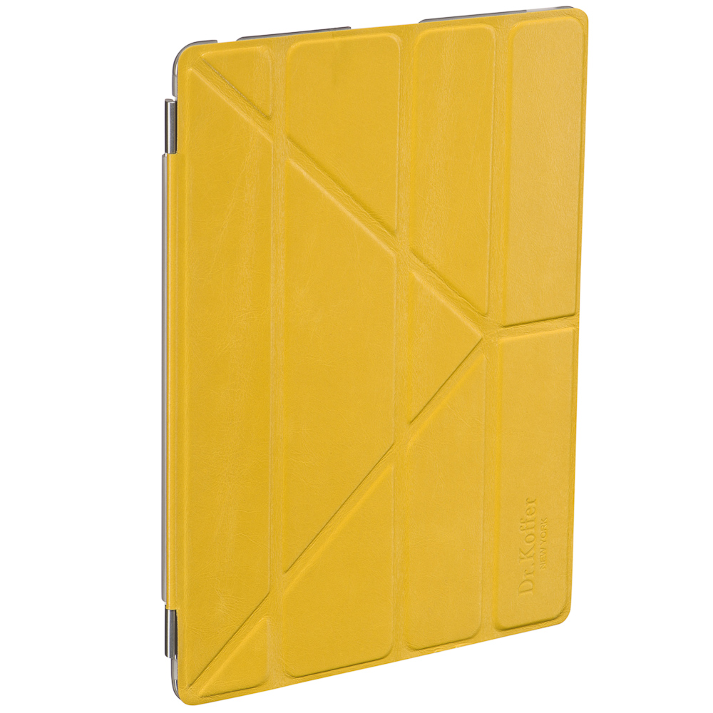 Др.Коффер X510369-114-67 чехол для iPad4_3_2, цвет желтый - фото 1