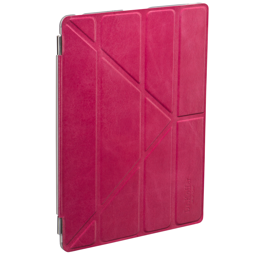 Др.Коффер X510369-114-81 чехол для iPad4_3_2, цвет розовый - фото 1