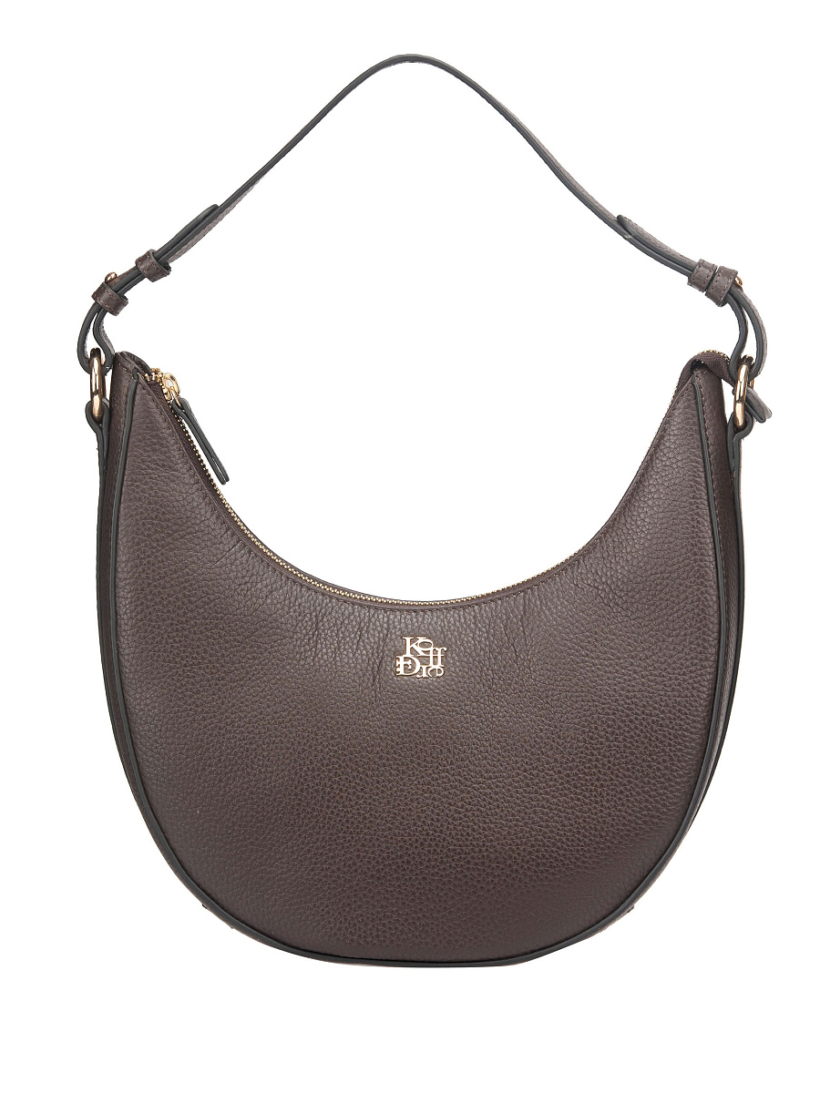 Женская сумка Dr. Koffer из натуральной кожи коричневая