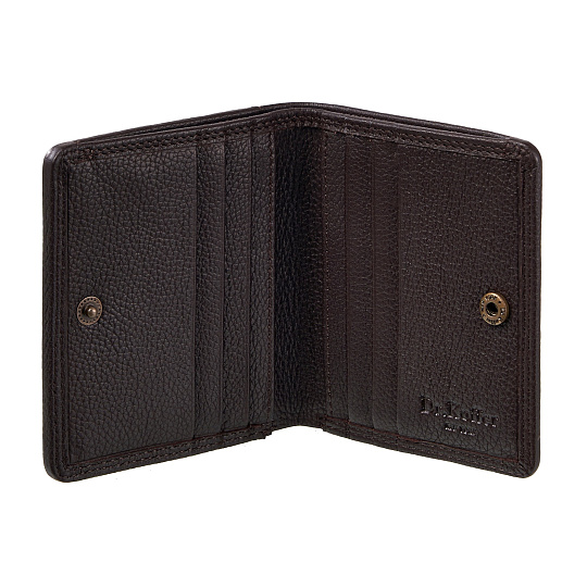 Кошелек Dr.Koffer из натуральной кожи коричневый