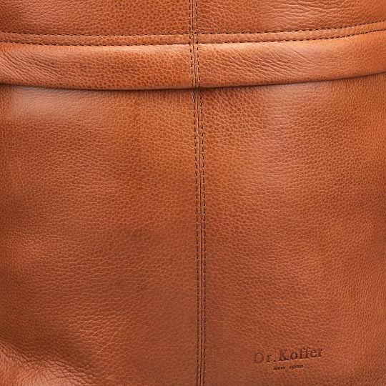 Рюкзак Dr.Koffer из натуральной кожи светло-коричневый