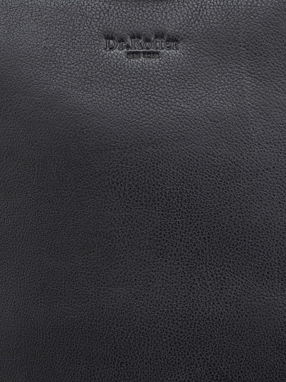 Рюкзак Dr. Koffer из натуральной кожи черный
