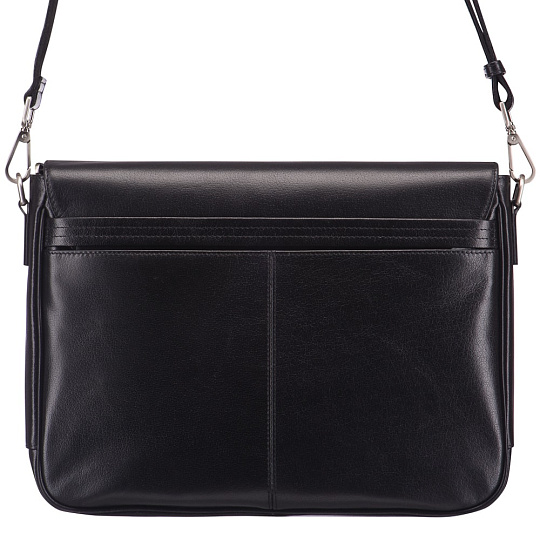 Портфель Dr.Koffer из натуральной кожи черный