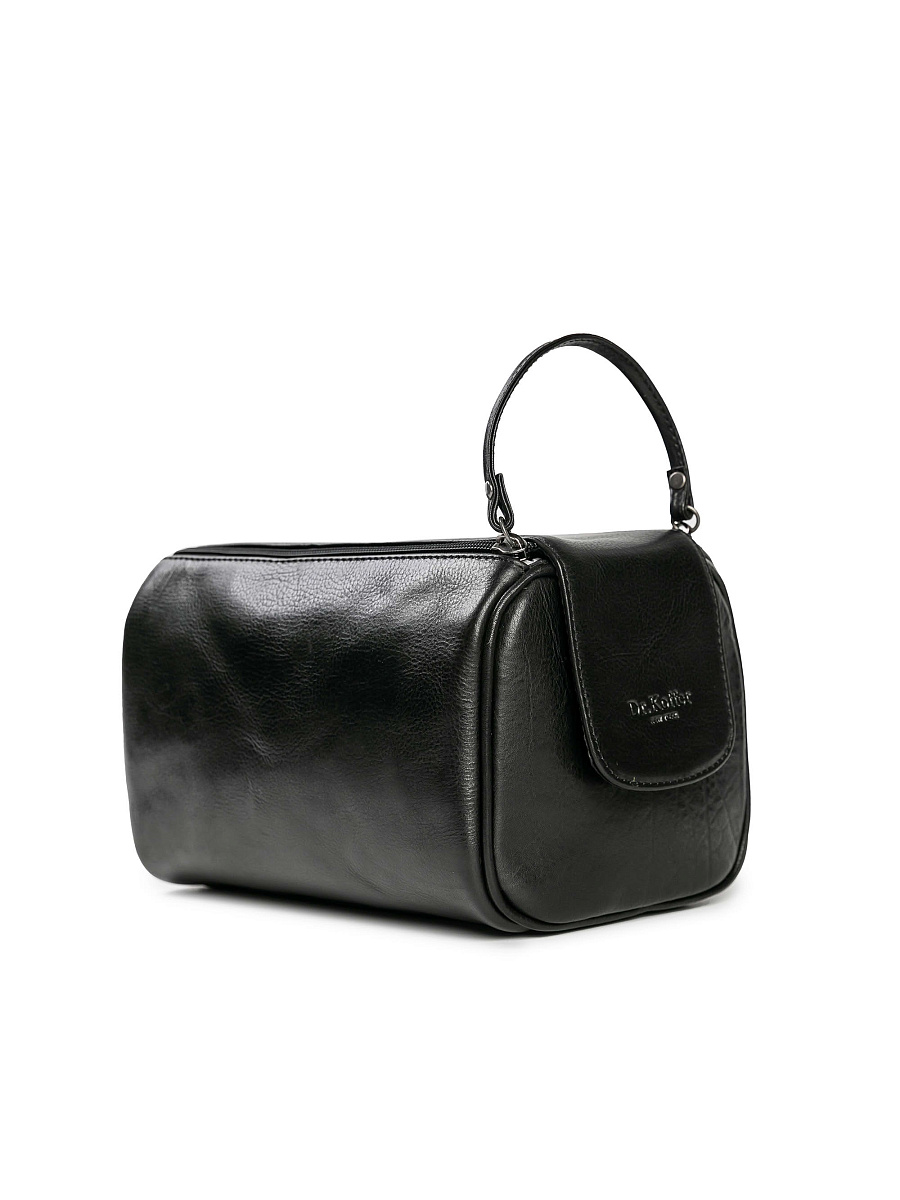 Несессер Dr.Koffer из натуральной кожи черный