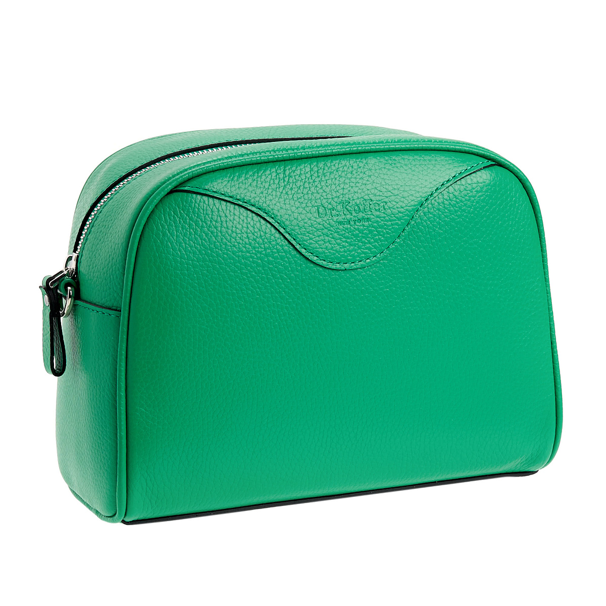 Женская сумка Dr. Koffer из натуральной кожи зеленая