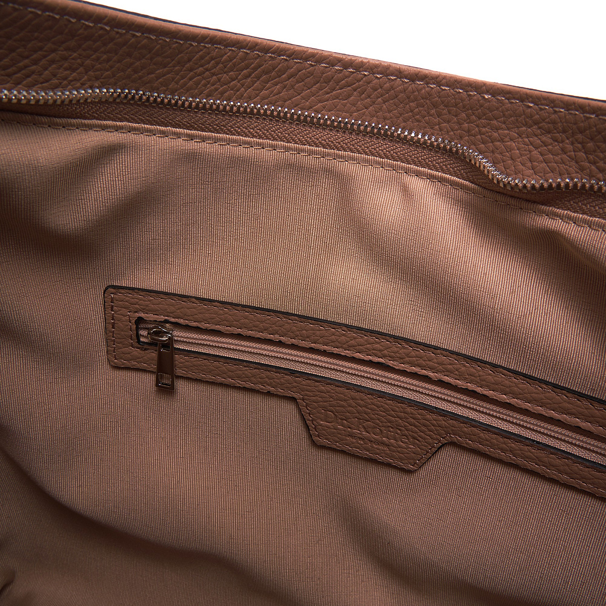 Женская сумка Dr. Koffer из натуральной кожи коричневая