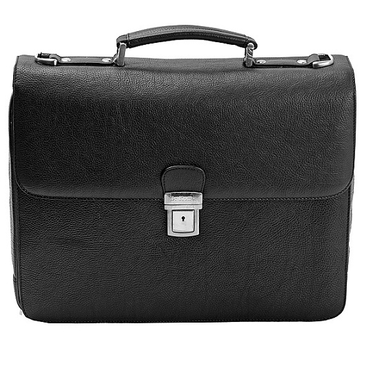 Классический портфель с язычковым замком Dr.Koffer P402293-02-04