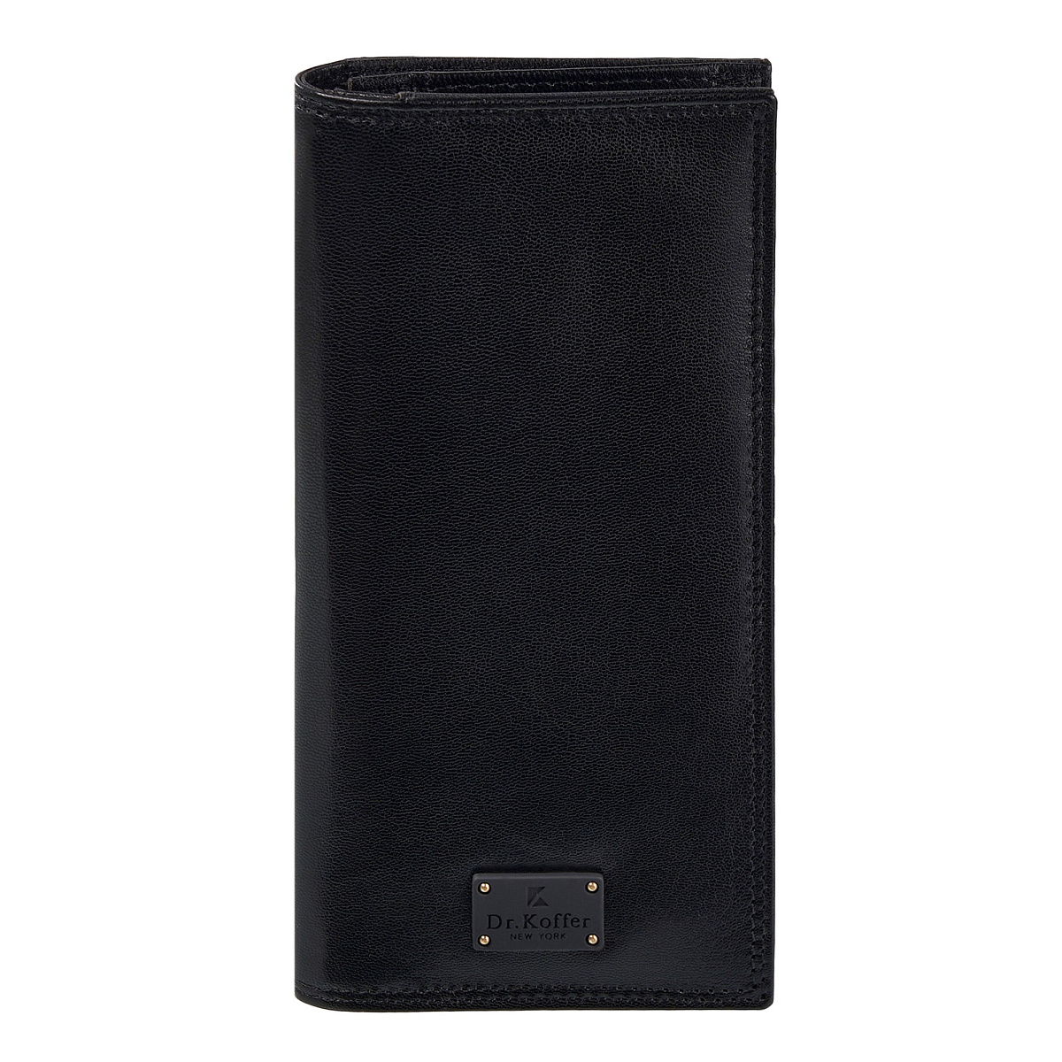 Портмоне Dr.Koffer из натуральной кожи черное