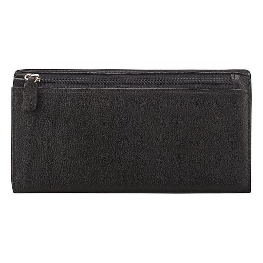 Портмоне Dr.Koffer из натуральной кожи черное