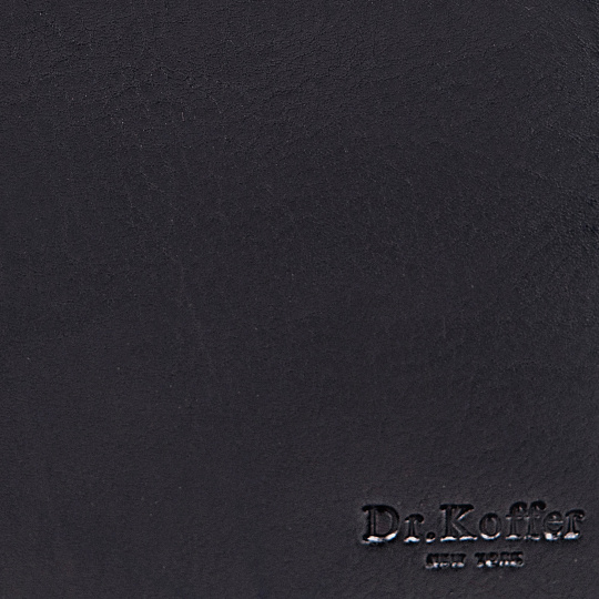 Портмоне Dr.Koffer из натуральной кожи черное