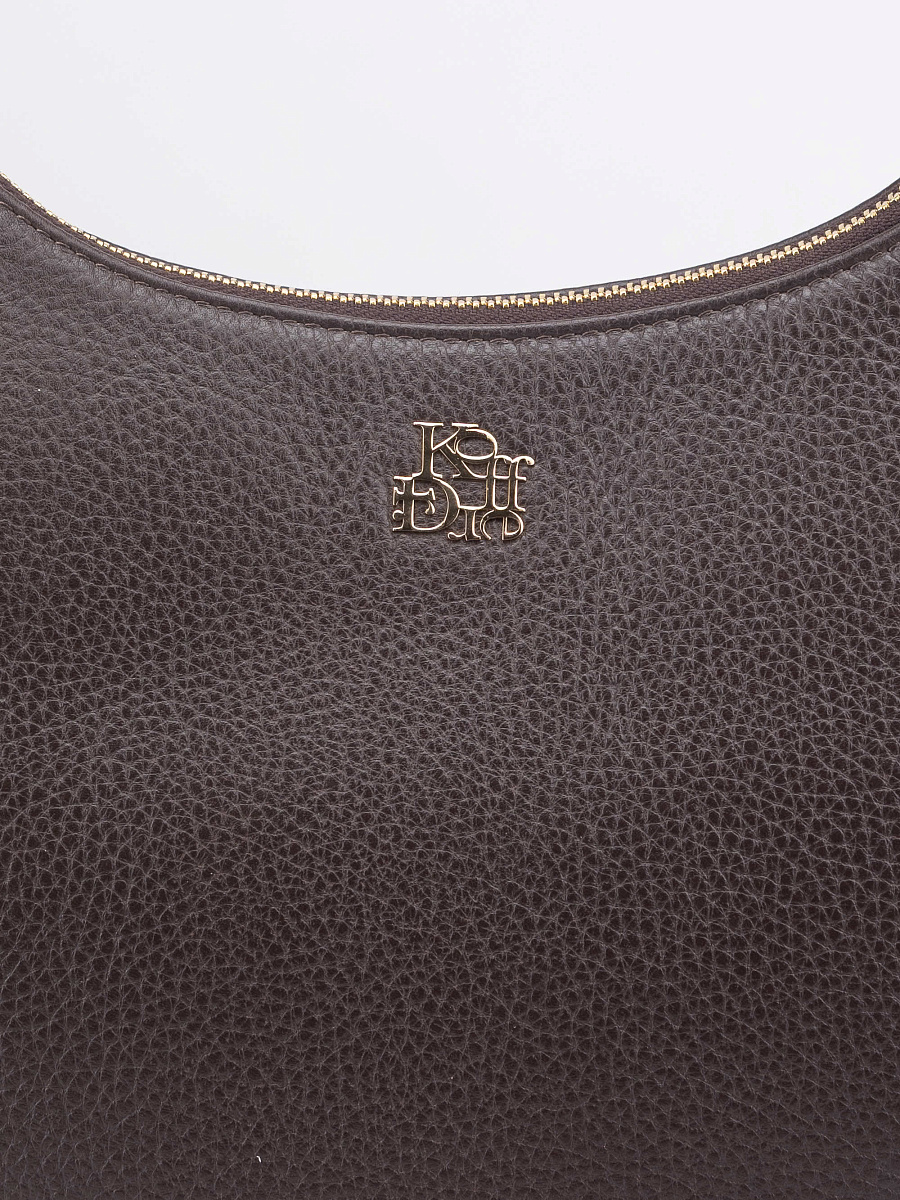 Женская сумка Dr. Koffer из натуральной кожи коричневая